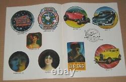 Grateful Dead T-Shirt Catalog 1973 Stanley Mouse Monster Inc Biz Card Flyer RARE