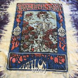Grateful Dead T Shirt VTG Bertha Concert Tee 1990 RARE USA sz Xl Roses