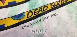 Grateful Dead T Shirt Vintage 1988 Park City Ski Dead Utah by Play Dead RARE