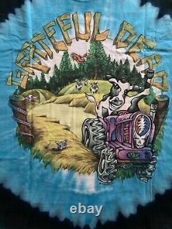 Grateful Dead T Shirt Vintage 1995 Summer Tour 6/15/95 Highgate, VT XL NOS RARE