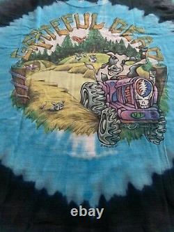 Grateful Dead T Shirt Vintage 1995 Summer Tour 6/15/95 Highgate, VT XL NOS RARE