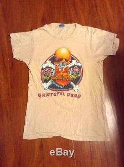 Grateful Dead T-shirt vintage RARE Rock concert T-shirt 80s Jerry Garcia