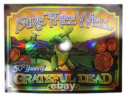 Grateful Dead Terrapin Crate Rare Numbered Original Foil Lithograph NEW