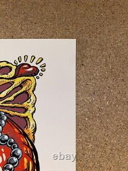 Grateful Dead They Love Each Other Print S/N Only 100! AJ Masthay Linocut RARE