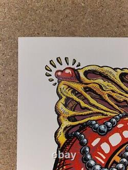 Grateful Dead They Love Each Other Print S/N Only 100! AJ Masthay Linocut RARE