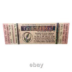 Grateful Dead Ticket Stub June 15 1995 Highgate VT Limited Mail Order RARE