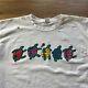 Grateful Dead Tie Dye Shirt 1989 Vintage Xl Rare Turtles Reprint Liquid Blue