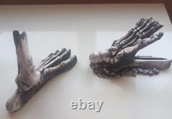 Grateful Dead Tread Jerry Garcia Skeleton Feet Store Displays Rare