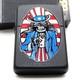 Grateful Dead Uncle Sam Zippo Oil Lighter 1995 Mib Rare