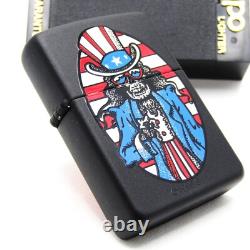 Grateful Dead Uncle Sam Zippo Oil Lighter 1995 MIB Rare