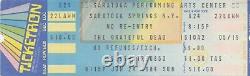 Grateful Dead Unused Ticket June 24 1984 Spac Jerry Garcia Bob Weir Mint & Rare