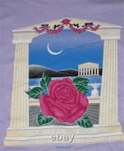 Grateful Dead VERY RARE ORIGINAL Greek Theatre Berkeley 1982 Tour Shirt Garcia