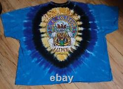 Grateful Dead Vintage 2000 Rare Liquid Blue Tie Dye 3 T-Shirt Lot Men's Size-6X
