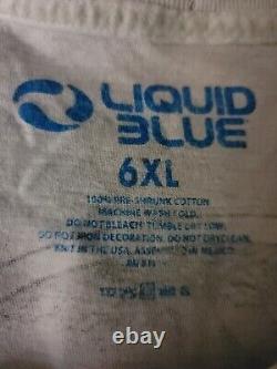 Grateful Dead Vintage 2000 Rare Liquid Blue Tie Dye 3 T-Shirt Lot Men's Size-6X