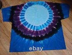 Grateful Dead Vintage 2000 Rare Liquid Blue Tie Dye 3 T-Shirt Lot Men's Size-6X