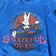 Grateful Dead Vintage T Shirt 1987 Year Of The Harexl Blue & Rare