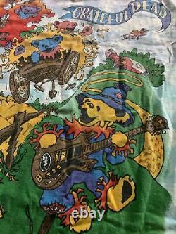 Grateful Dead Vintage T-Shirt 1993 Rise & Fall Tour Shirt Tie Dye XL NOS Rare