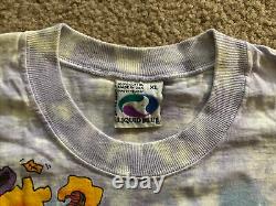 Grateful Dead Vintage T-Shirt 1993 Rise & Fall Tour Shirt Tie Dye XL NOS Rare