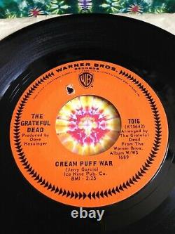 Grateful Dead Vinyl 7 record The Golden Road / Cream Puff War 1967 single Rare