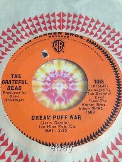 Grateful Dead Vinyl 7 record The Golden Road / Cream Puff War 1967 single Rare