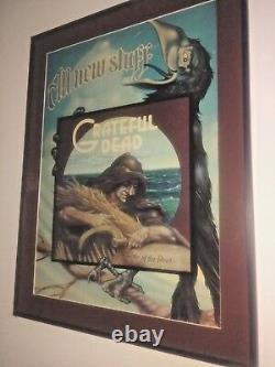 Grateful Dead Wake Of The Flood 1973 Promo Poster Rick Griffin Very Rare