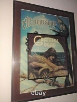 Grateful Dead Wake Of The Flood 1973 Promo Poster Rick Griffin Very Rare