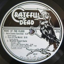 Grateful Dead Wake Of The Flood Garcia USA 1st pressing 12'' vinyl Lp 1973 rare