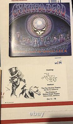 Grateful Dead Winterland June 1977 9 Cd Rare Box Set + Bonus CD