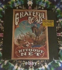 Grateful Dead Without A Net 1990 Album Triple LP Rick Griffin Rare Vinyl Sealed