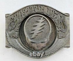 Grateful Dead Your Face Belt Buckle Rare Limited Edition 1992 Used Excellent +++