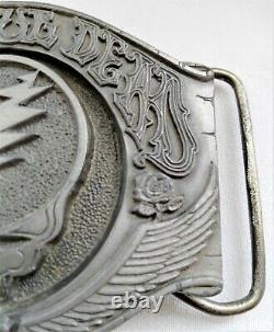 Grateful Dead Your Face Belt Buckle Rare Limited Edition 1992 Used Excellent +++