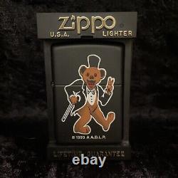 Grateful Dead Zippo Dancing Bear Tuxedo New Rare