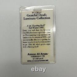 Grateful Dead backstage pass laminated Access All Areas! Rare Hard To Find Vegas