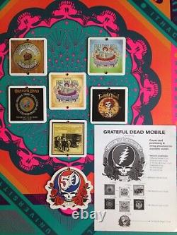 Grateful Dead poster Album Art Ceiling American Beauty Fare Thee Well Rare 2015