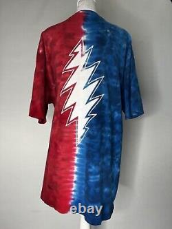 Grateful Dead shirt Tie Dye Sundog size XL steal your face double sided rare