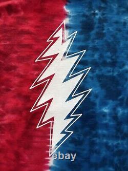 Grateful Dead shirt Tie Dye Sundog size XL steal your face double sided rare