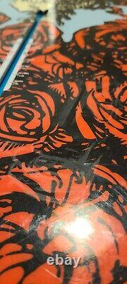 Grateful Dead skull and roses snowboard Burton Easy Livin 158 Rare