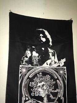 Grateful dead banner RARE 1988 Jerry Garcia steal your face vintage 22W 67L