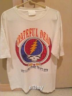 Grateful dead shirt 1992 Giants Stadium VINTAGE Soldier Field Buckeye Lake RARE