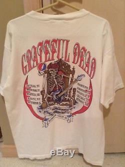 Grateful dead shirt 1992 Giants Stadium VINTAGE Soldier Field Buckeye Lake RARE