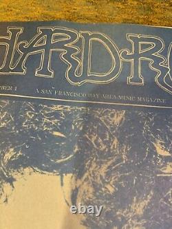 Hard Road Magazine Vol I No I Jerry Garcia Grateful Dead 1970 SF RARE Dead Head