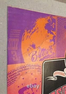 JERRY GARCIA GRATEFUL DEAD 1975 MEMORIAL SHOW BOB FRIED Poster Rare Vintage