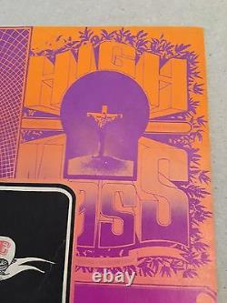 JERRY GARCIA GRATEFUL DEAD 1975 MEMORIAL SHOW BOB FRIED Poster Rare Vintage