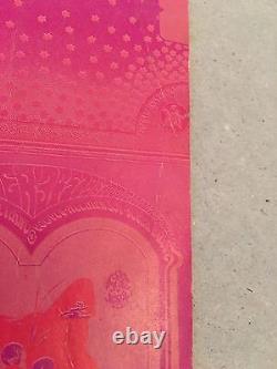 JERRY GARCIA GRATEFUL DEAD 1975 MEMORIAL SHOW BOB FRIED Poster Rare Vintage