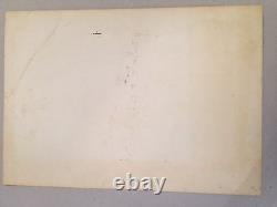 JERRY GARCIA GRATEFUL DEAD 1975 MEMORIAL SHOW BOB FRIED Poster Rare Vintage