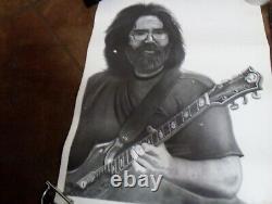 JERRY GARCIA Numbered Print & Poster Rock Icon Grateful Dead RARE ITEM