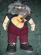 Jerry Garcia Plush Doll With Guitar Grateful Dead Gund Liquid Blue 1998 Rare Music