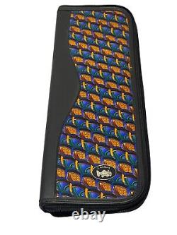 J. Garcia Designs 1990s Travel Ties Cuff Links Carry Case Grateful Dead Rare