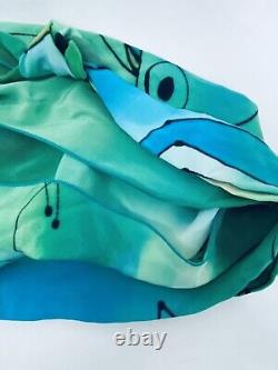J. Garcia Silk Scarf Rare Tie Abstract Collection Art Wear Watercolor Grateful