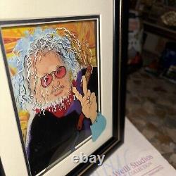 Jerry Garcia 3D Art Jean-Pierre Weill Signed By Artist Rare Grateful Dead